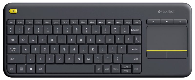Logitech Wireless Keyboard with Built-In Touchpad